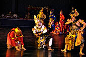 Ramayana ballet at Prambanan. 